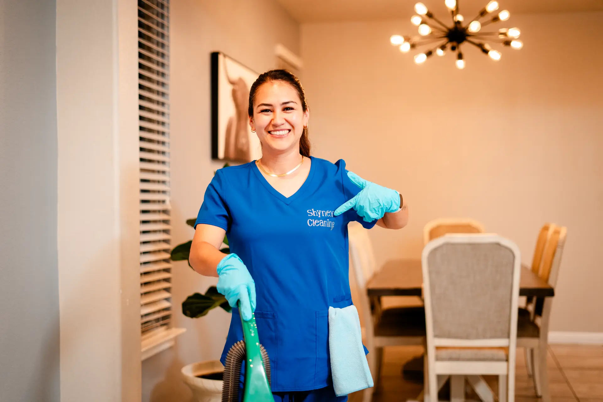 Cleaning interior glass and window frames